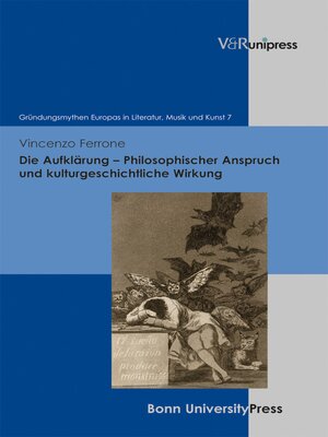 cover image of Die Aufklärung – Philosophischer Anspruch und kulturgeschichtliche Wirkung